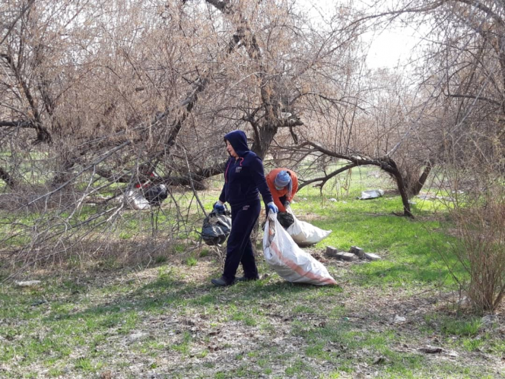 Субботник в нашем айыльном аймаке