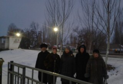 Освещение вдоль трассы