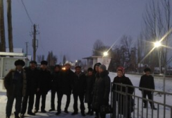 Освещение вдоль трассы