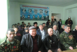 Поздравление в СШ Кенеш