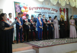Выпускной СШ Кенеш